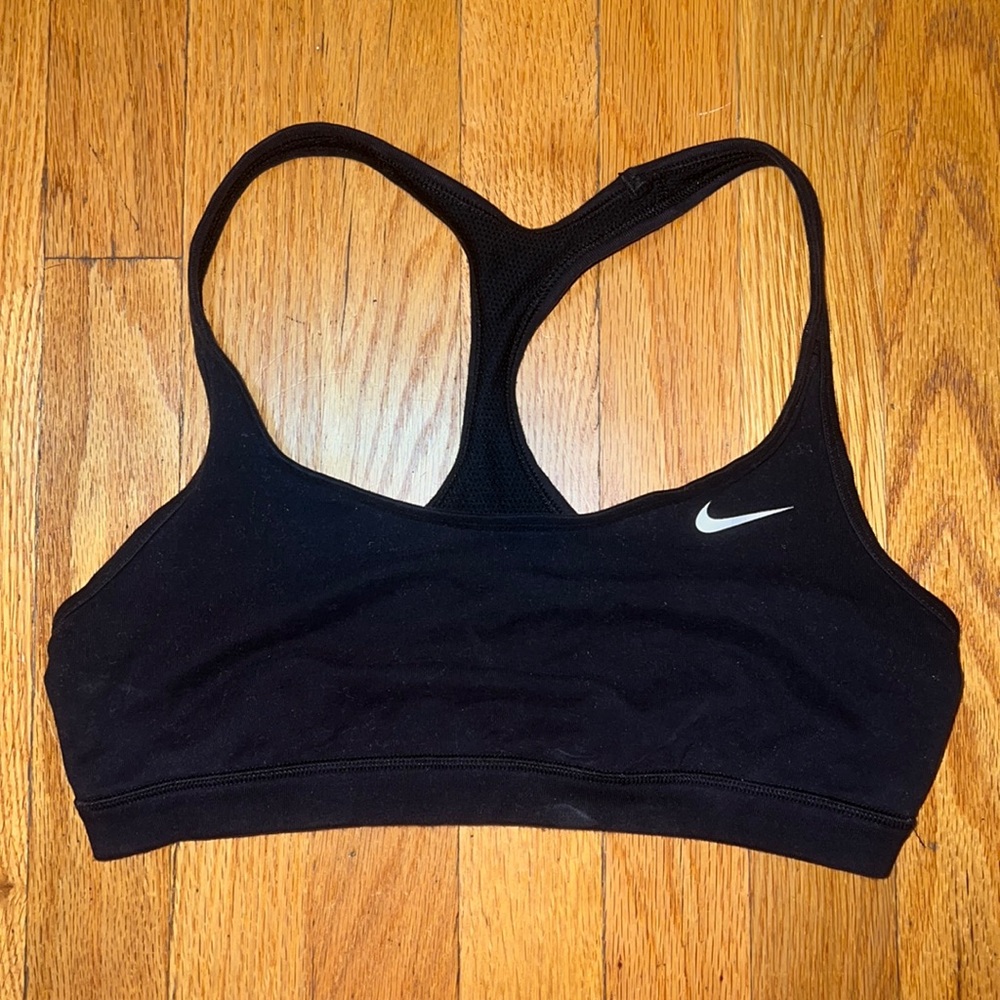 Nike Dri Fit Reversible Black Sports Bra S